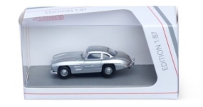 Schuco 452682603 - H0 - Mercedes-Benz 300 SL Flügeltürer - silber